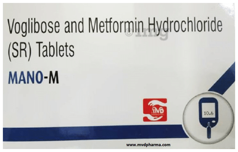 Mano M 500mg/0.3mg Tablet SR