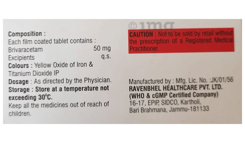 Brivafix 50 Tablet image