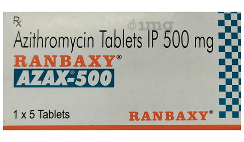 Azax 500 Tablet image