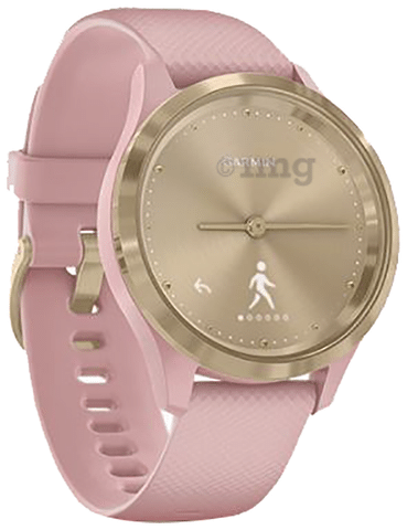 Garmin Vivomove 3S Hybrid Smartwatch Dust Rose with Light Gold