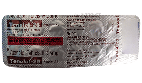 Tenolol 25 Tablet image