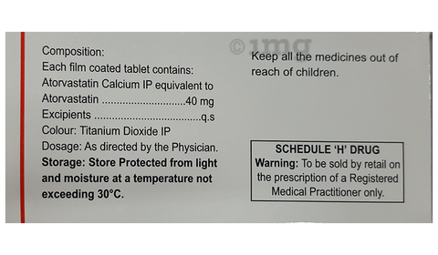 ATORsave 40 Tablet image