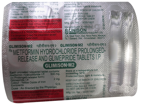 Glimison-M 2 Tablet PR image Glimison-M 2 Tablet PR image