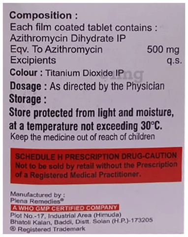 Rozith 500 Tablet image