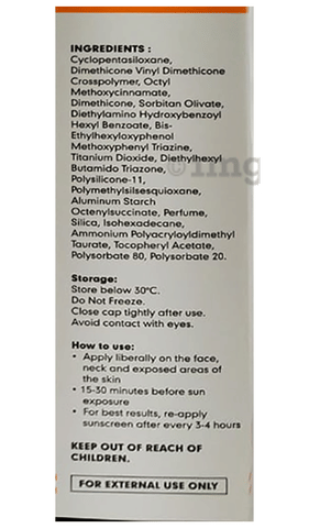 Brighturia Sunscreen Gel SPF 60 image