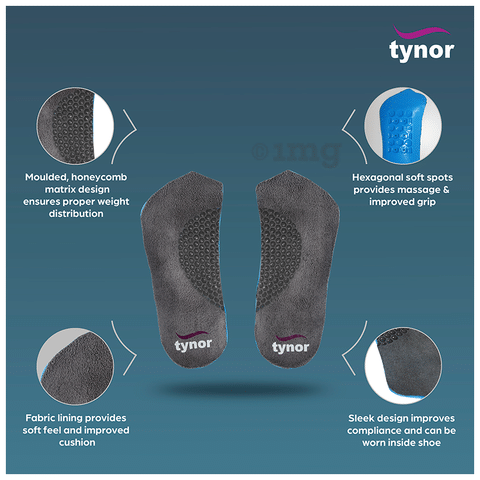 Medial arch hotsell support tynor