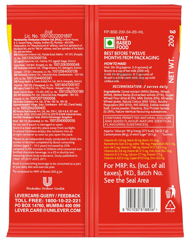 Boost Powder: Buy packet of 200 gm Powder at best price in ...