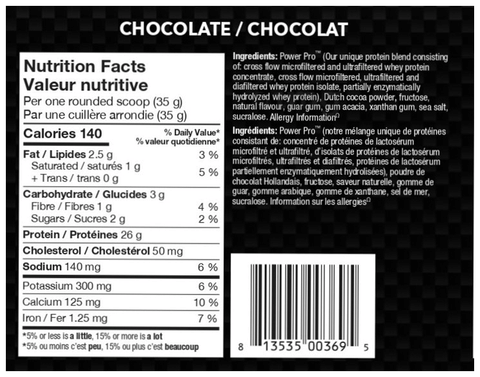 BioX Chocolate Power Whey Complex image