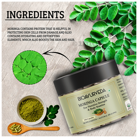 Bioayurveda Moringa Capsule image