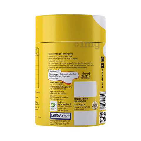 Vitagoli Curcumin Gummies Mango 3