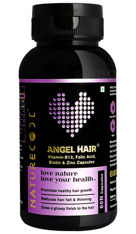 Nature Code Angel Hair Capsule: Buy bottle of 60 capsules at best price in  India | 1mg
