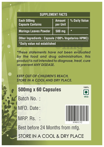 Vann Mantra Moringa Capsule image Vann Mantra Moringa Capsule image