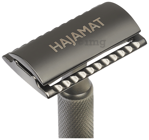 Hajamat Scythe Double Edge Safety Razor Gunmetal: Buy box of 1.0
