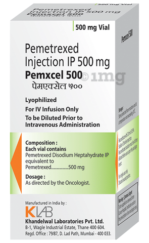 Pemxcel 500 Injection image Pemxcel 500 Injection image
