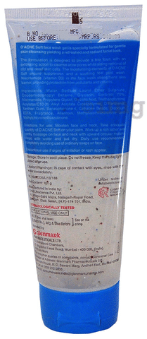 D acne online soft face wash