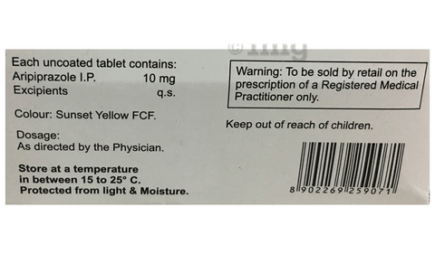 Ariphrenz 10mg Tablet image