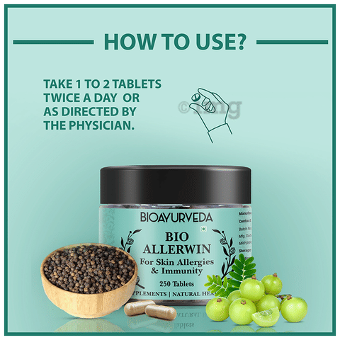 Bioayurveda Bio Allerwin Tablet image
