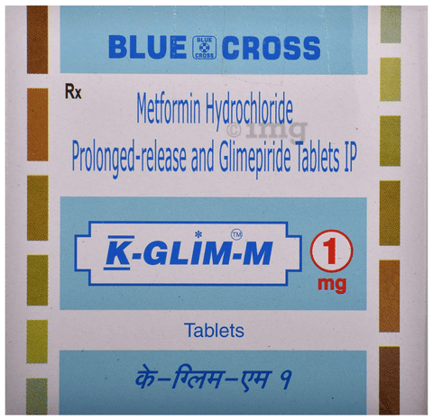K-Glim-M 1mg Tablet PR