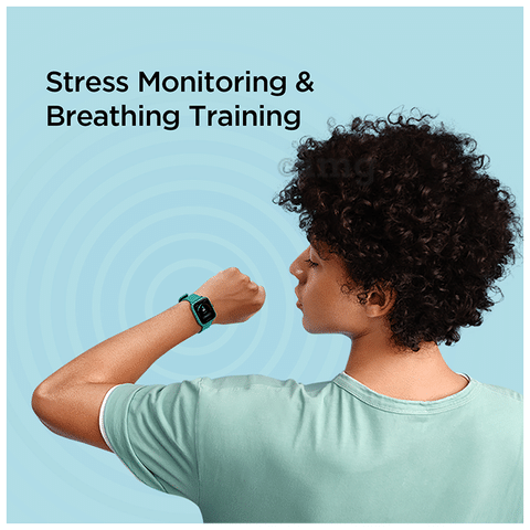Amazfit bip on sale green smartwatch