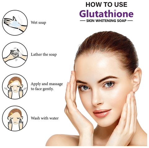 what is glutathione soap used for LA Organo Glutathione Skin Whitening Soap Lavender Extract