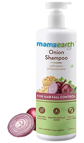 Buy MAMAEARTH Almond Shampoo With Cold Pressed Almond Oil And Vitamin E   250 ml  Shoppers Stop