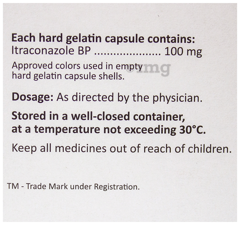 Itrol 100 Capsule image