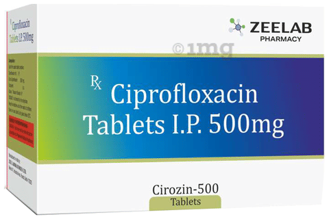 Cirozin 500 Tablet image Cirozin 500 Tablet image