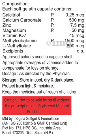Stobo-Cal K27 Softgel Capsule
