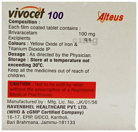 Vivocet 100 Tablet image Vivocet 100 Tablet image