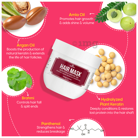 Buy PILGRIM Argan Oil Hair Mask With White Lotus  Camellia  Promotes  Growth Fights HairFall Online at Best Price of Rs 650  bigbasket