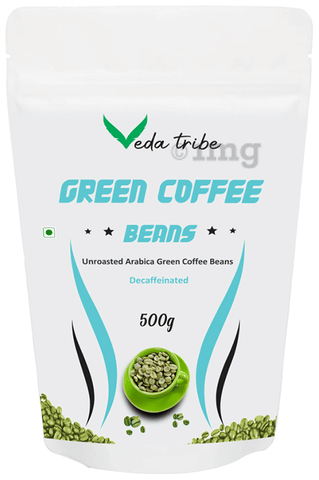 Veda Tribe Beans Green Coffee Decaffeinated 1