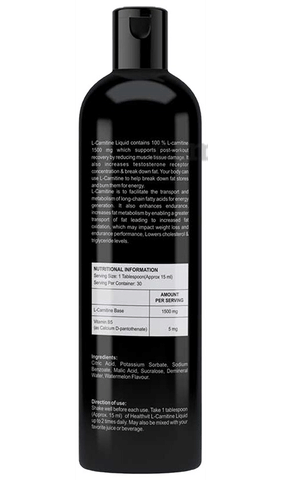 empty stomach l carnitine L-Carnitine 3000 16.5oz Liquid  Musclesport