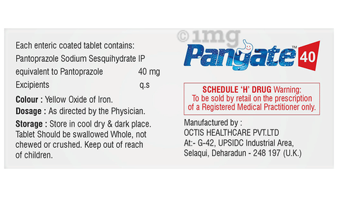 Pangate 40 Tablet image