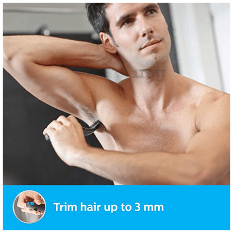 Showerproof body groomer
