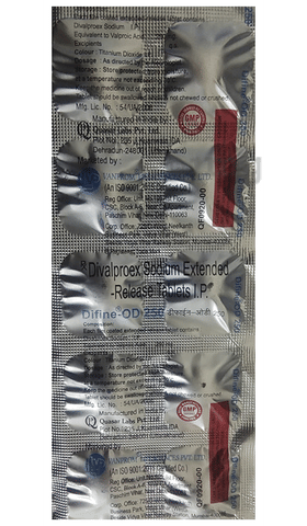 Difine-OD 250 Tablet ER image