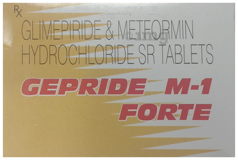 Gepride M 1 Forte Tablet SR
