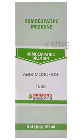 Bakson's Abelmoschus Dilution 1M image