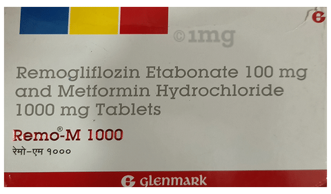 Remo M 100mg/1000mg Tablet image