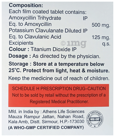 Moxituff-CV 625 Tablet image