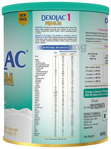 Dexolac sales premium 1