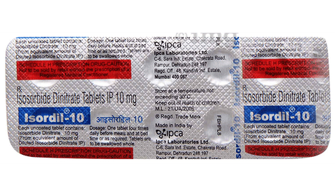Isordil 10 Tablet image