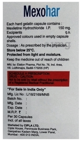 Mexohar 150mg Capsule image