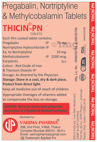 Thicin-PN Tablet image