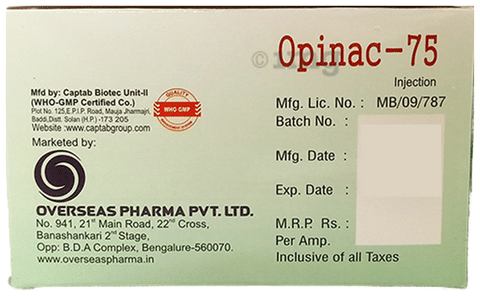 Opinac 75 Injection image