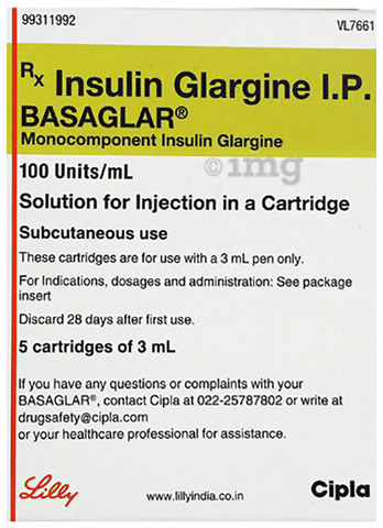 Basaglar 100 Units/ml Cartridge