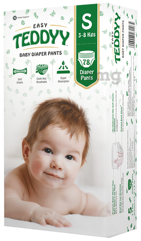 Teddyy Easy Baby Diapers New Born (21 count) - Pack of 2 (42 diapers total)  - Your new shopping destination