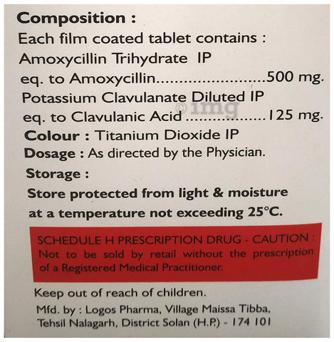 Clavusave 625 Tablet image