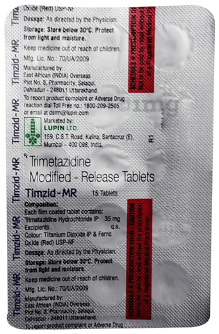 Timzid-MR Tablet image