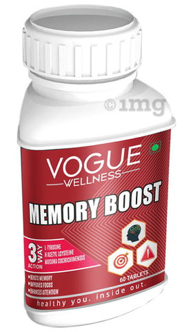Vogue Wellness Memory Boost Tablet (60 Each) image Vogue Wellness Memory Boost Tablet (60 Each) image