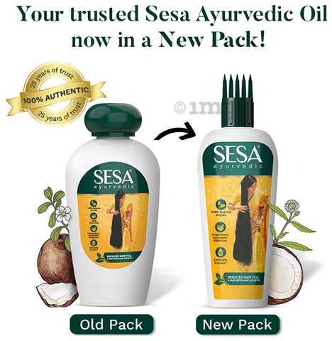 SESA Hair Oil Processed By Kshir Pak Vidhi Review  Makeup Review And  Beauty Blog